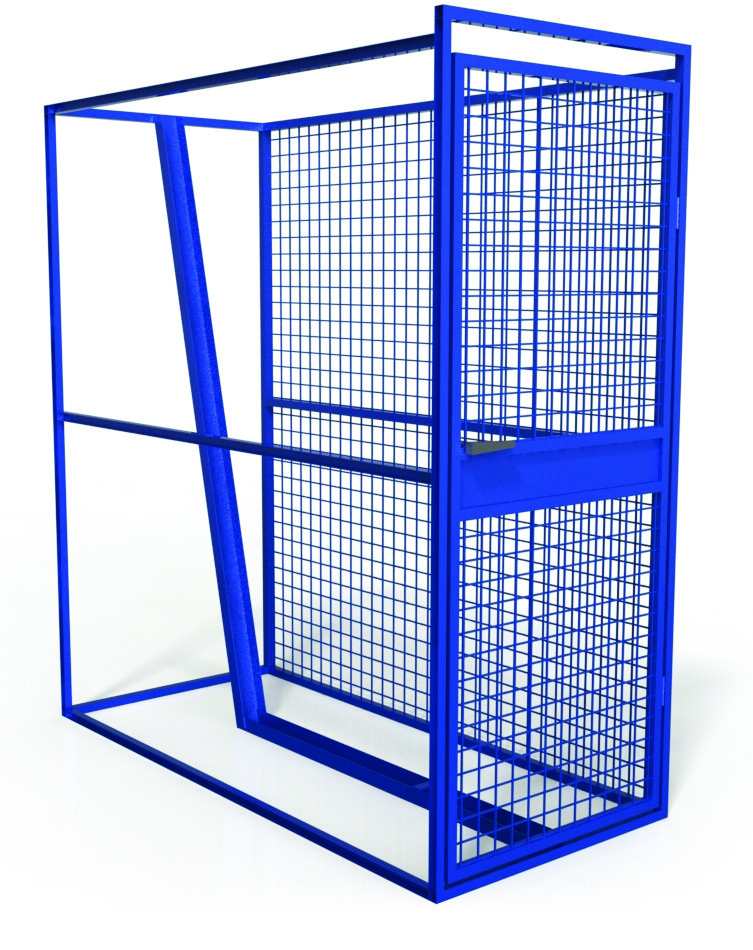 Modular Individual 1 Bike Cage