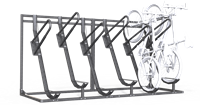 Semi Vertical Bike Rack